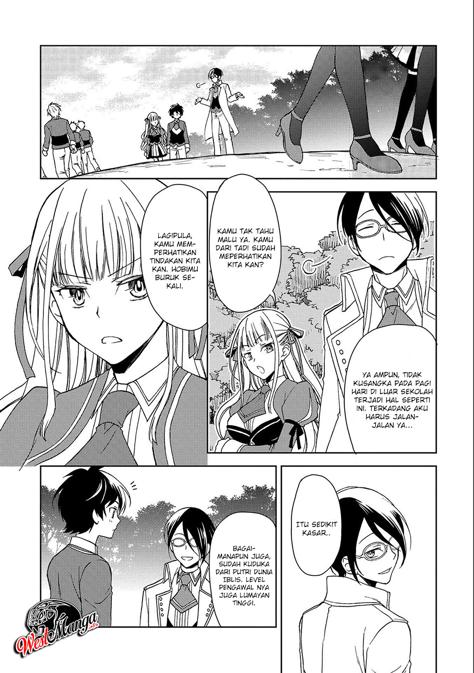 Ningen Dakedo Maougun Shitennou Ni Sodaterareta Ore Wa, Maou No Musume Ni Aisare Shihai Zokusei No K Chapter 01.2 Gambar 15